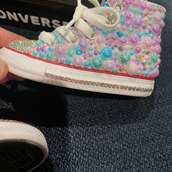 Converse Multicolor Beaded High Tops - Picture 4 of 9